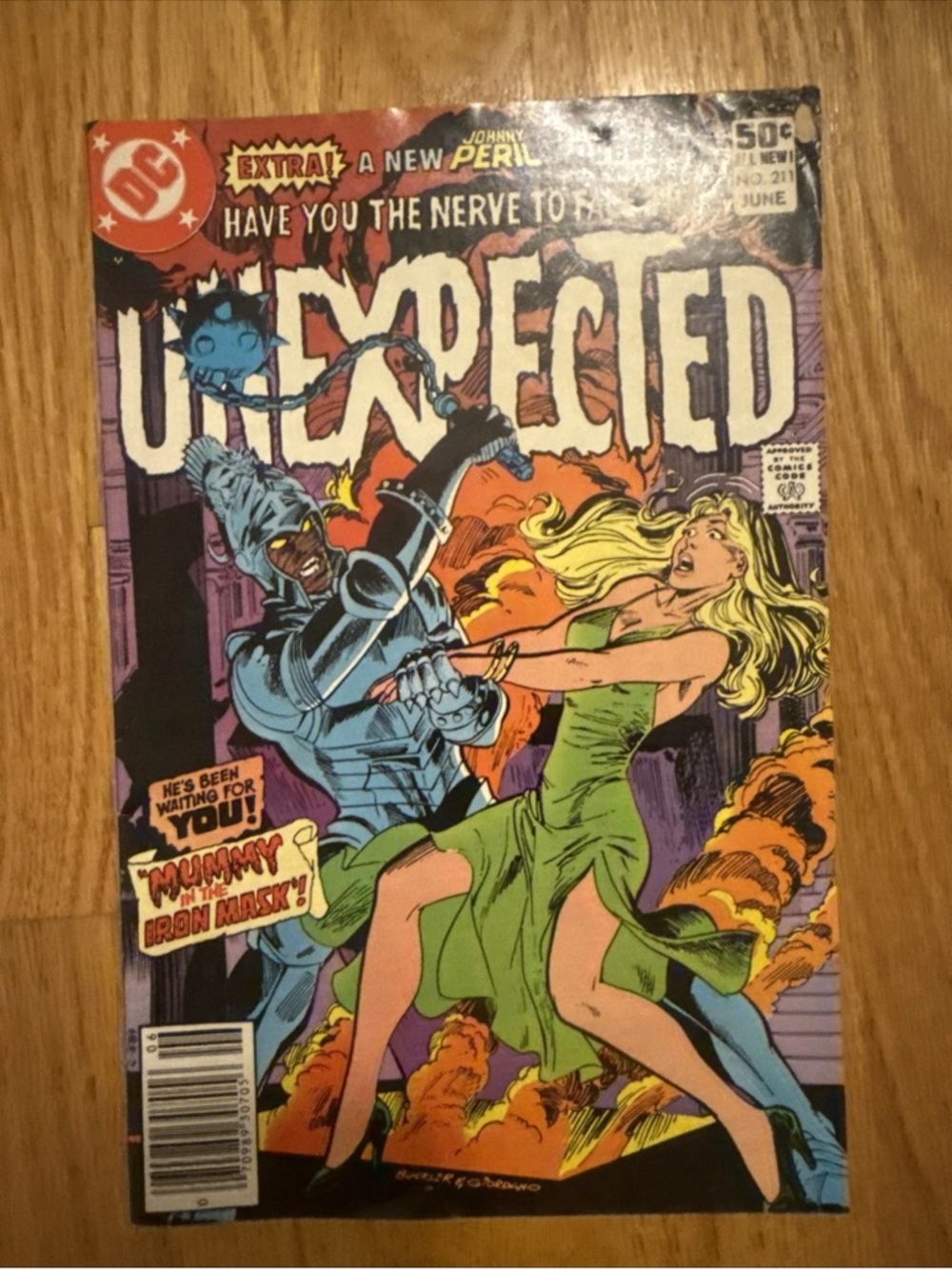 Comic DC Comics - The Unexpected, Vol. 1 #211 (June, 1981) Newsstand Edition